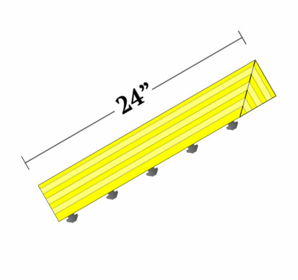 Yellow corner edge (male)
