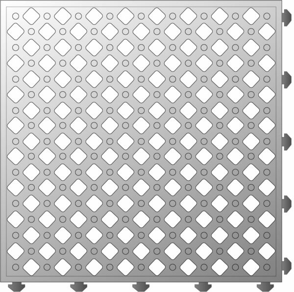 Single 20" x 20" Mat (w/ HOLES)