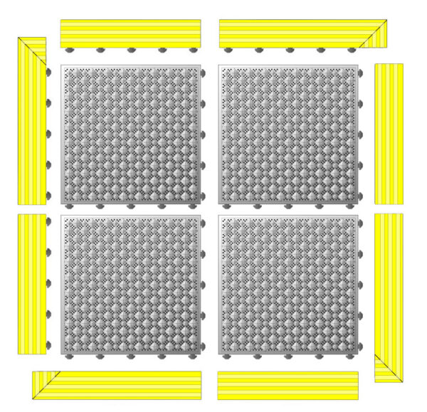 (SOLID) 2x2 package *yellow edge