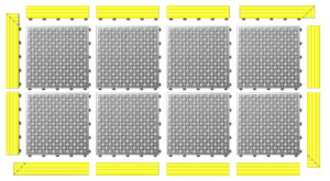 (SOLID) 4x2 package *yellow edge